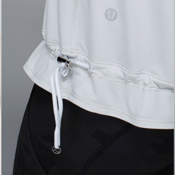 Lululemon Run: Ta Ta Topper Cinch Waist Tank Top Size 4 - Picture 5 of 16